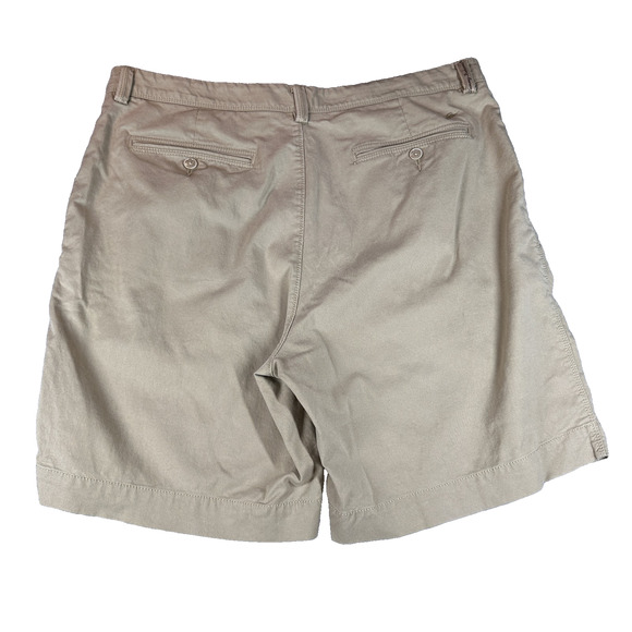Tommy Bahama Shorts Mens 38 Khaki Beige Stretch Classic Chino Flat Front Casual - Picture 2 of 11